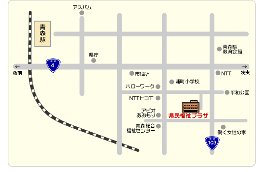 アクセスマップ